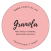 Granola med kakao og nøtter