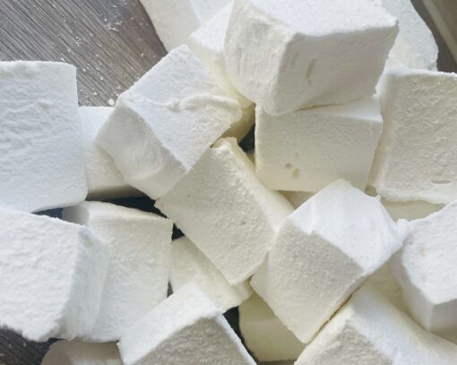 Marshmallow Vanilje og bringebær